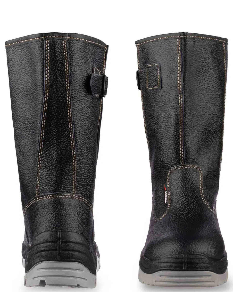 Сапоги рабочие Редгрей ПУ/ТПУ, металлический подносок, натуральная кожа - фото 2