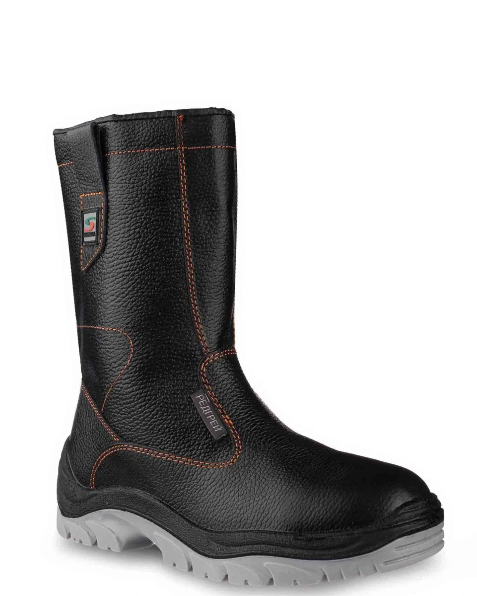 Сапоги кожаные утепленные РЕДГРЕЙ ПУ/ТПУ, подносок композитный - фото 8
