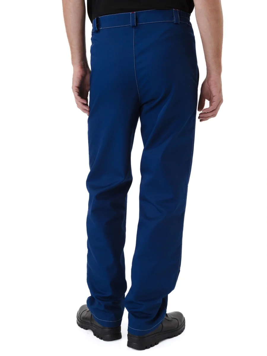 Брюки мужские "Строитель-Легион" летние т-синие - фото 8