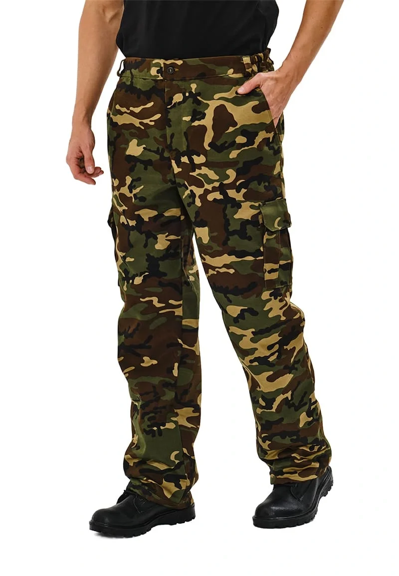 Брюки мужские "Захват" кмф тк. грета "Флора" - фото 1