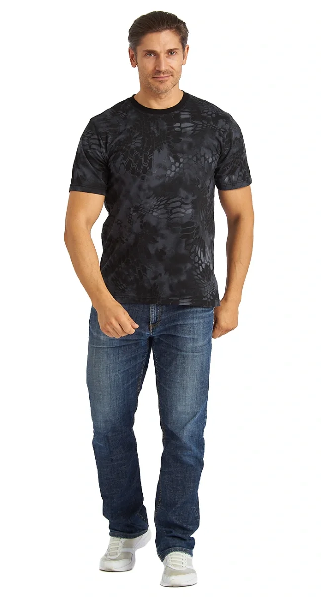 Футболка кмф "Питон City" серый - фото 2