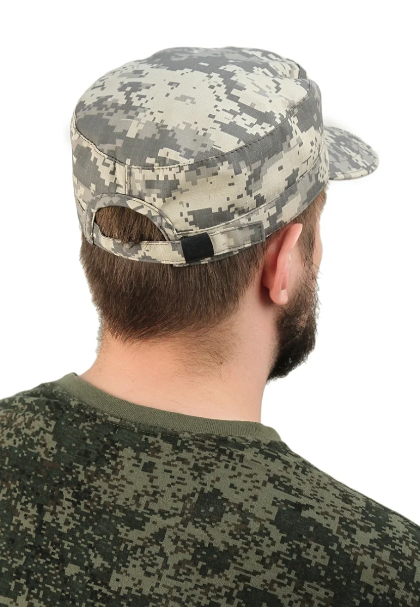 Кепка СВЕТЛО-СЕРАЯ ЦИФРА - фото 2