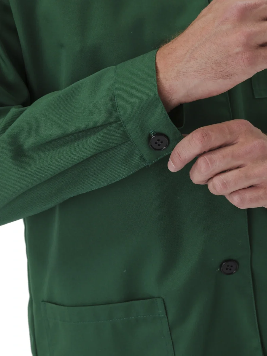 Халат мужской "Валент" т-зеленый - фото 2