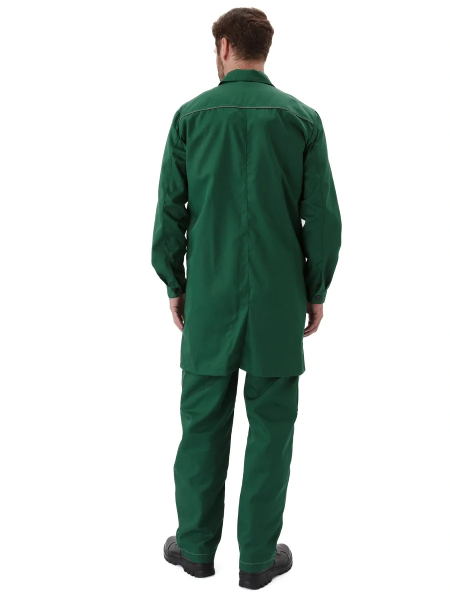 Халат мужской "Валент" т-зеленый - фото 5