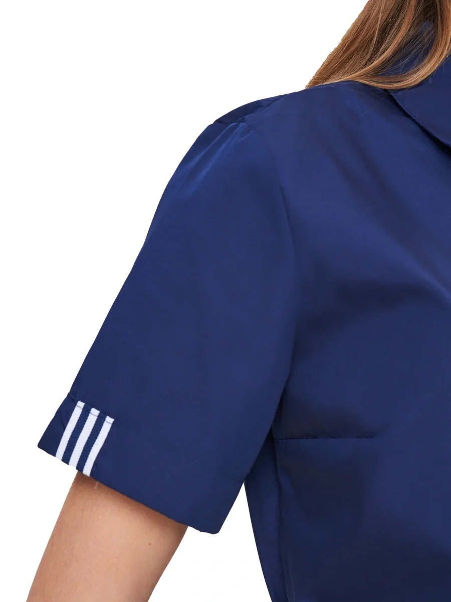 Халат женский "Эра" цвет т.синий - фото 2