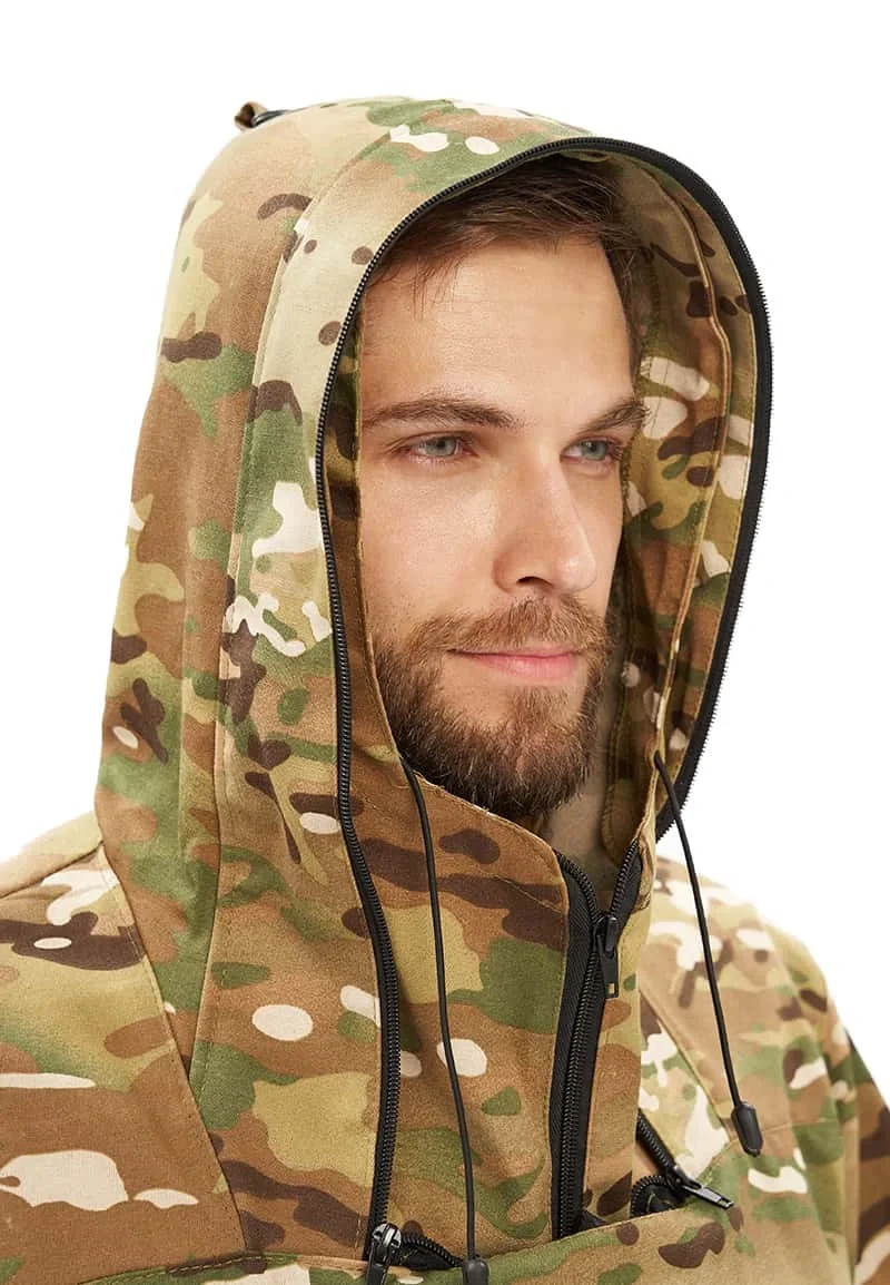 Костюм туристический ПРТНЦФ с сеткой, цвет: кмф "Мультикам", ткань: Грета - фото 9