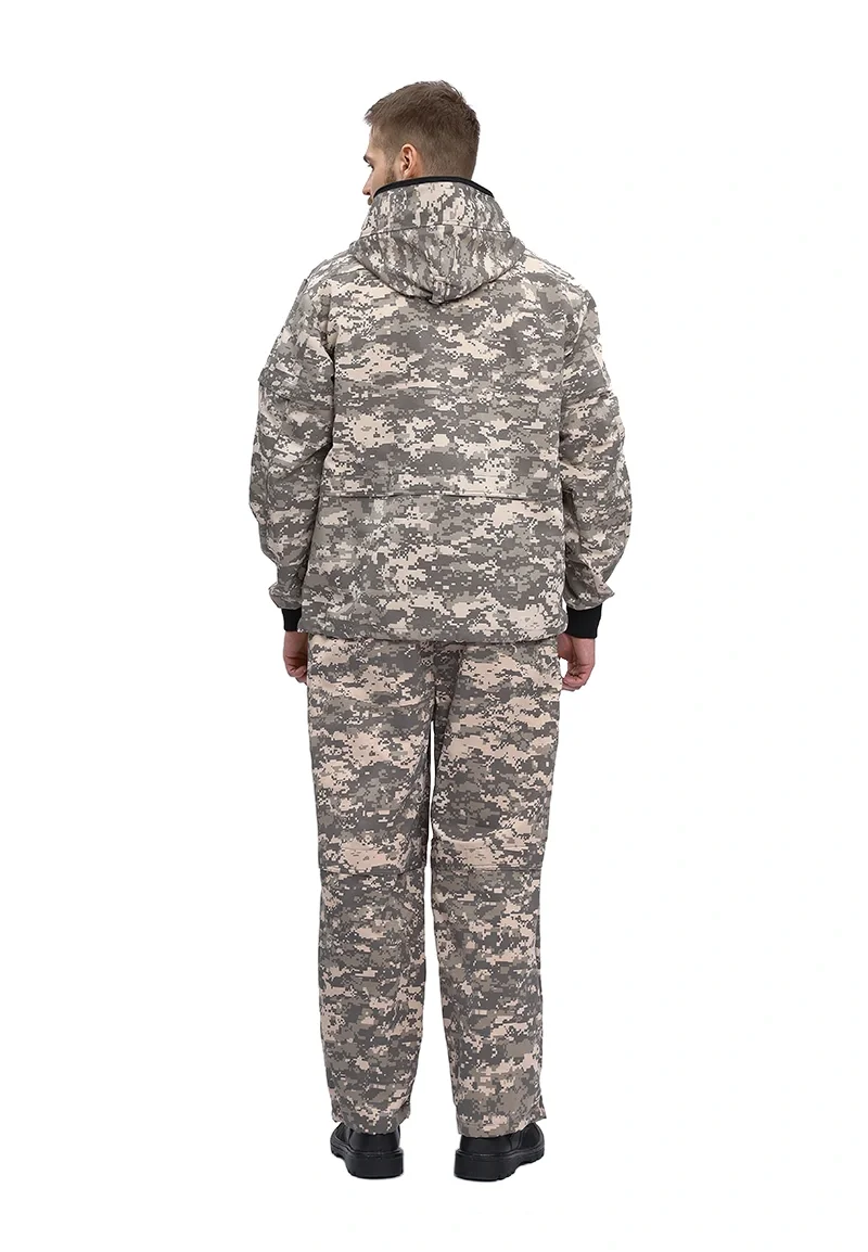 Костюм туристический ПРТНЦФ с сеткой, цвет: кмф "Цифра св.серый", ткань: Грета - фото 3