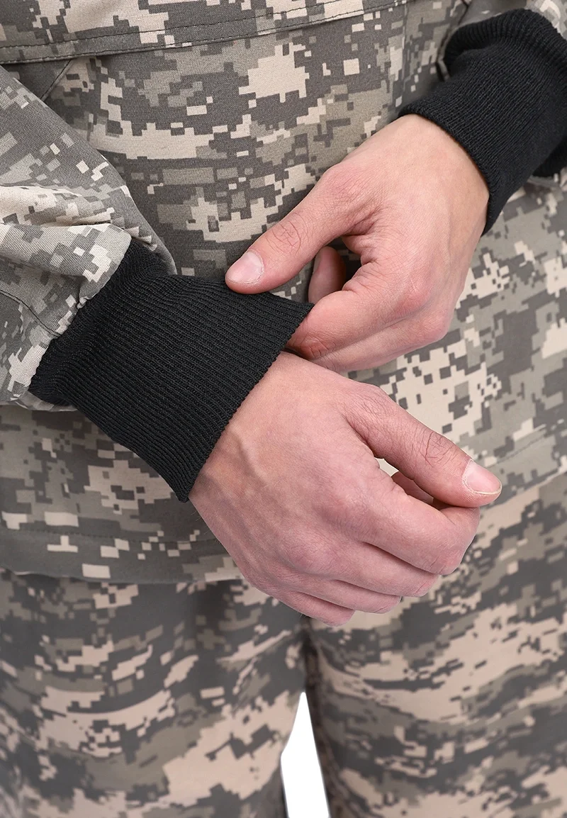 Костюм туристический ПРТНЦФ с сеткой, цвет: кмф "Цифра св.серый", ткань: Грета - фото 8