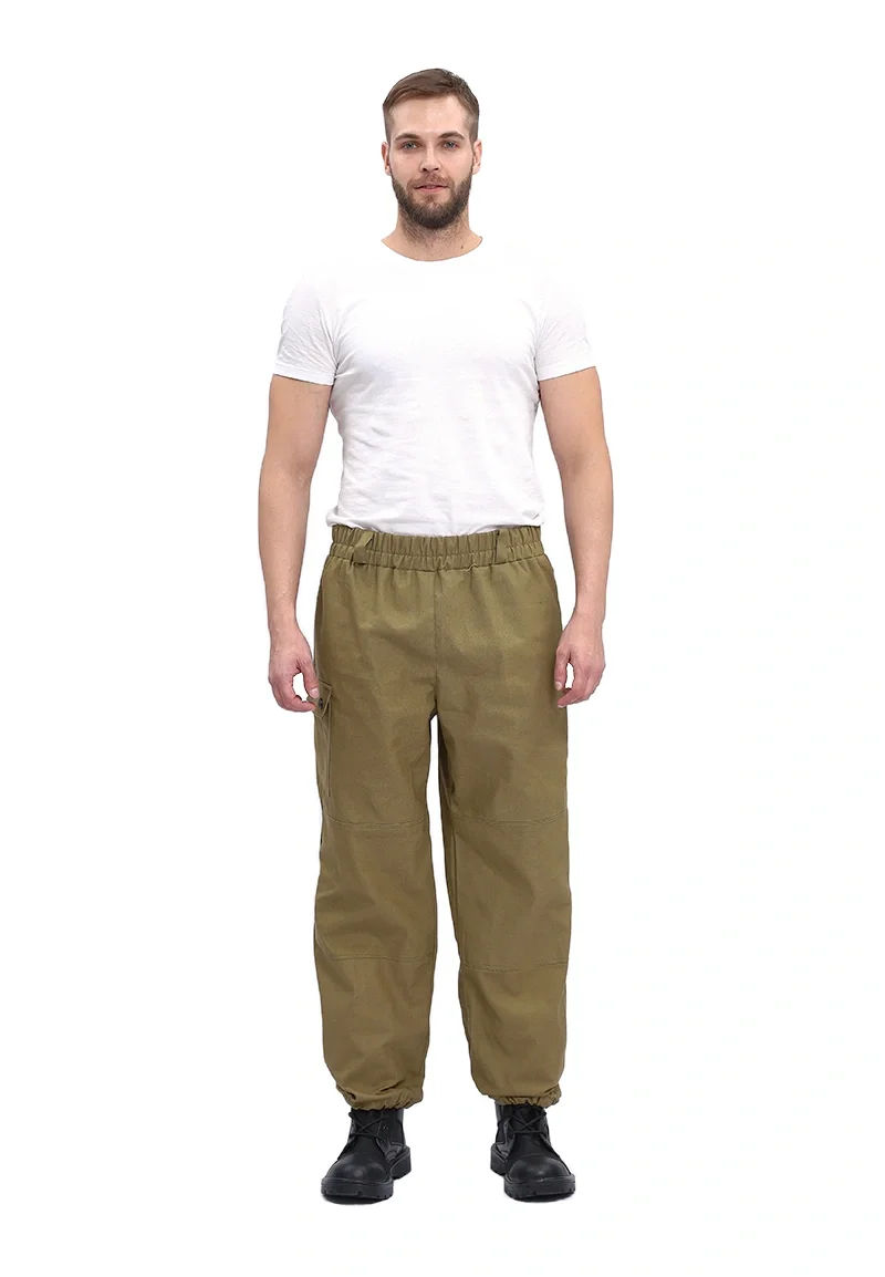 Костюм туристический ПРТНЦФ с сеткой "ТИР", цвет: хаки, ткань: палатка 235 - фото 4