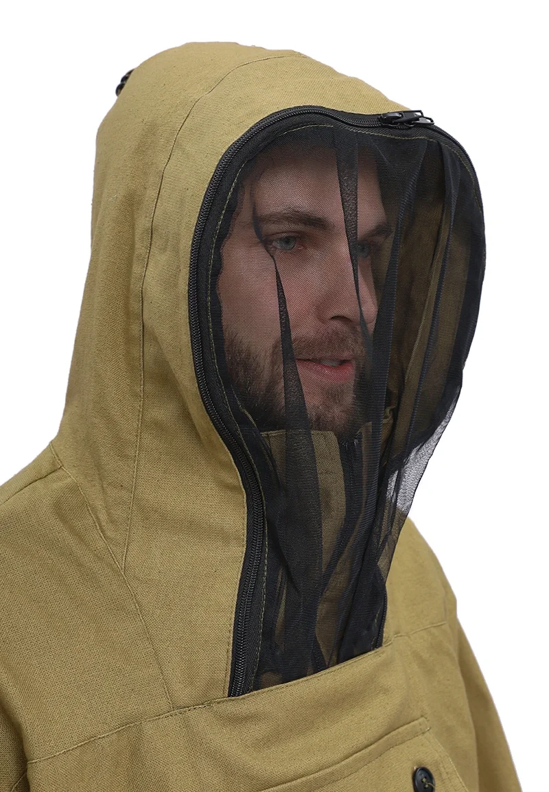 Костюм туристический ПРТНЦФ с сеткой "ТИР", цвет: хаки, ткань: палатка 235 - фото 7