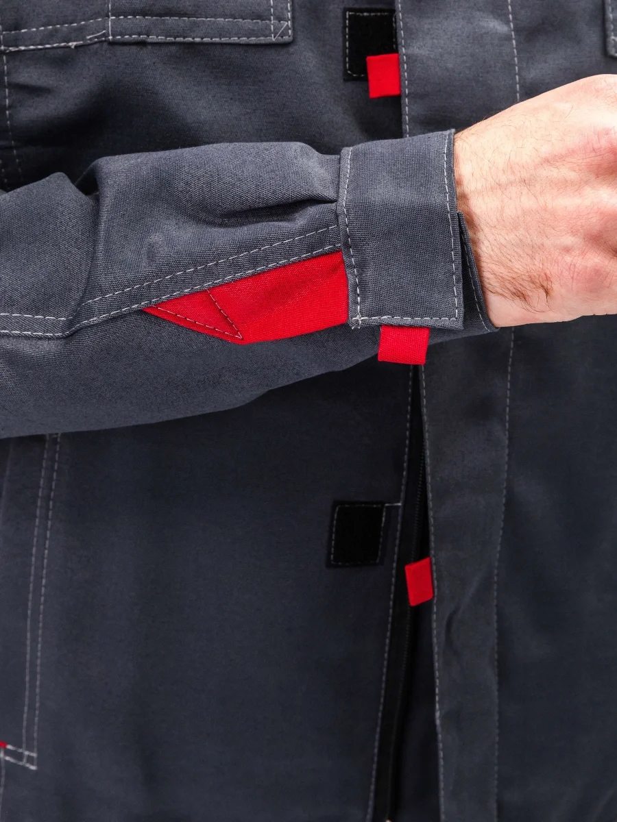 Костюм рабочий Фаворит, серый/светло-серый - фото 12