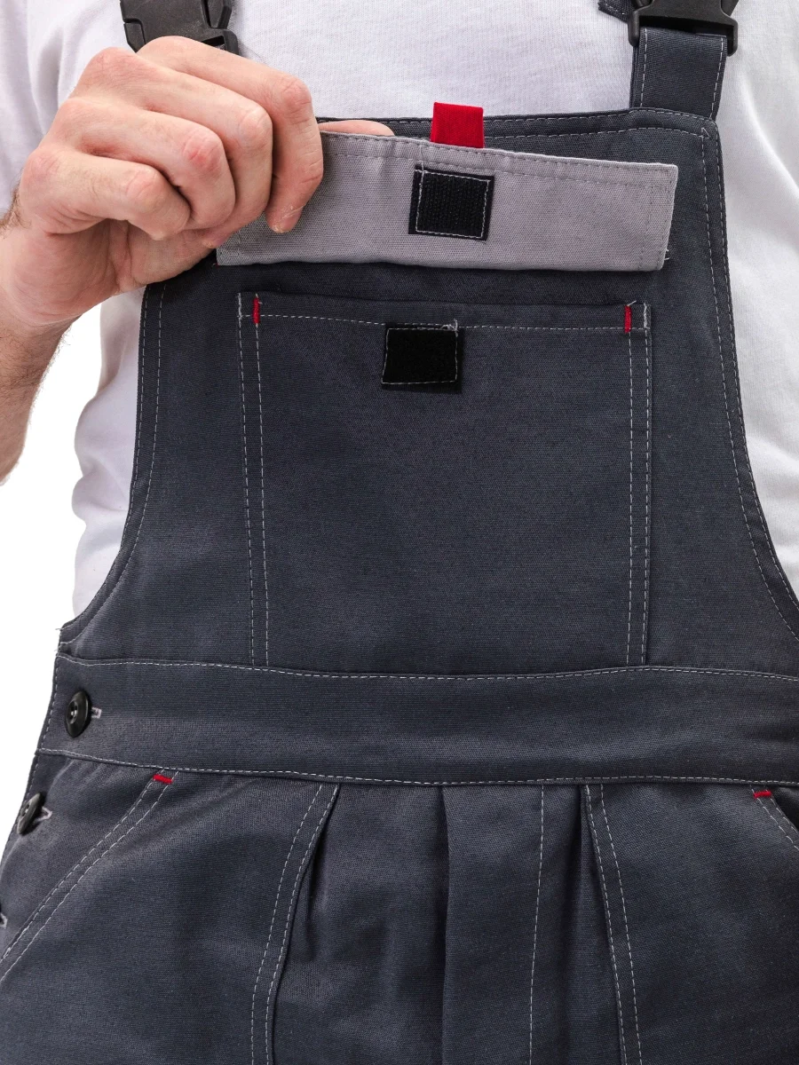 Костюм рабочий Фаворит, серый/светло-серый - фото 15