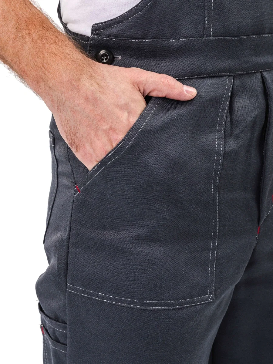 Костюм рабочий Фаворит, серый/светло-серый - фото 16