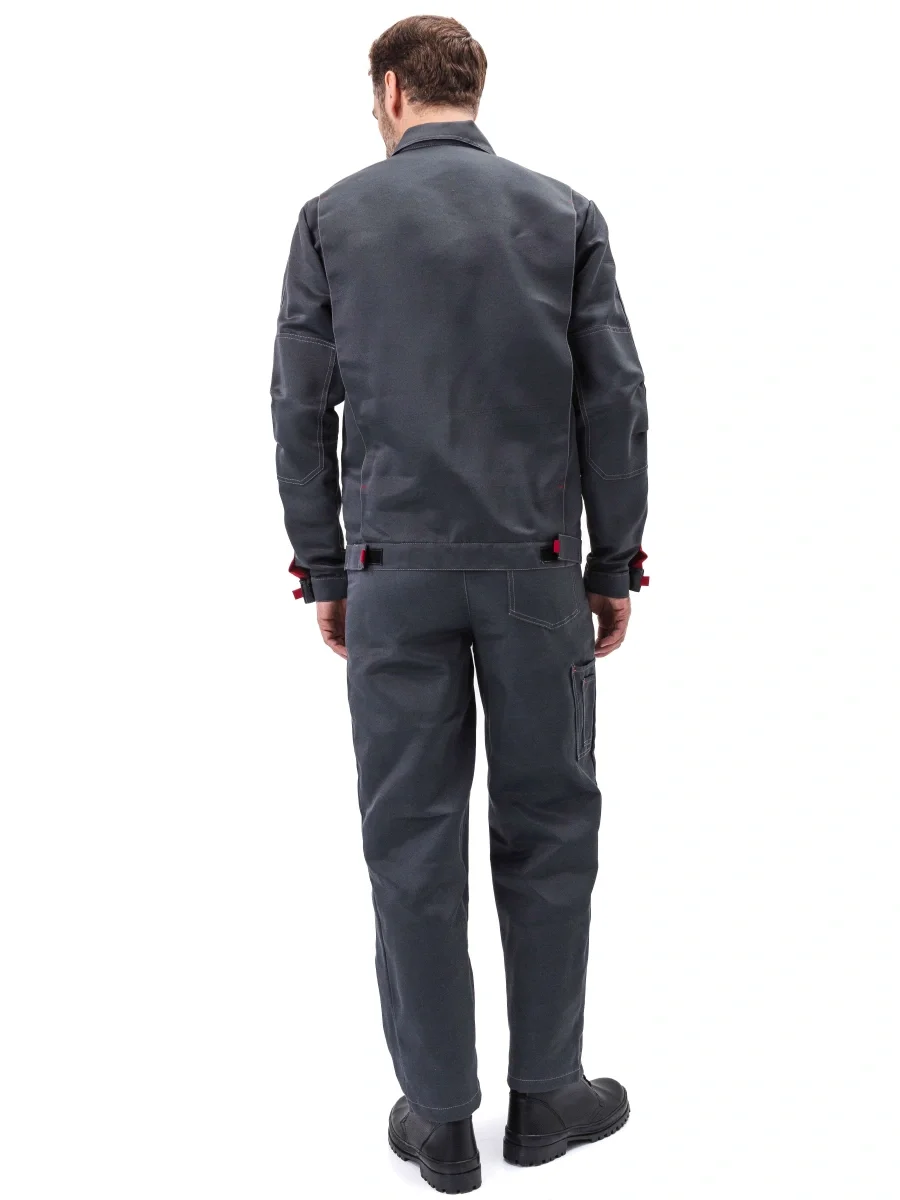 Костюм рабочий Фаворит, серый/светло-серый - фото 4