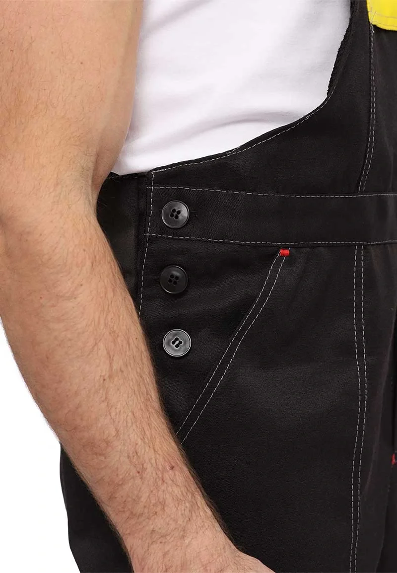 Костюм рабочий "Легион" черный/желтый - фото 6