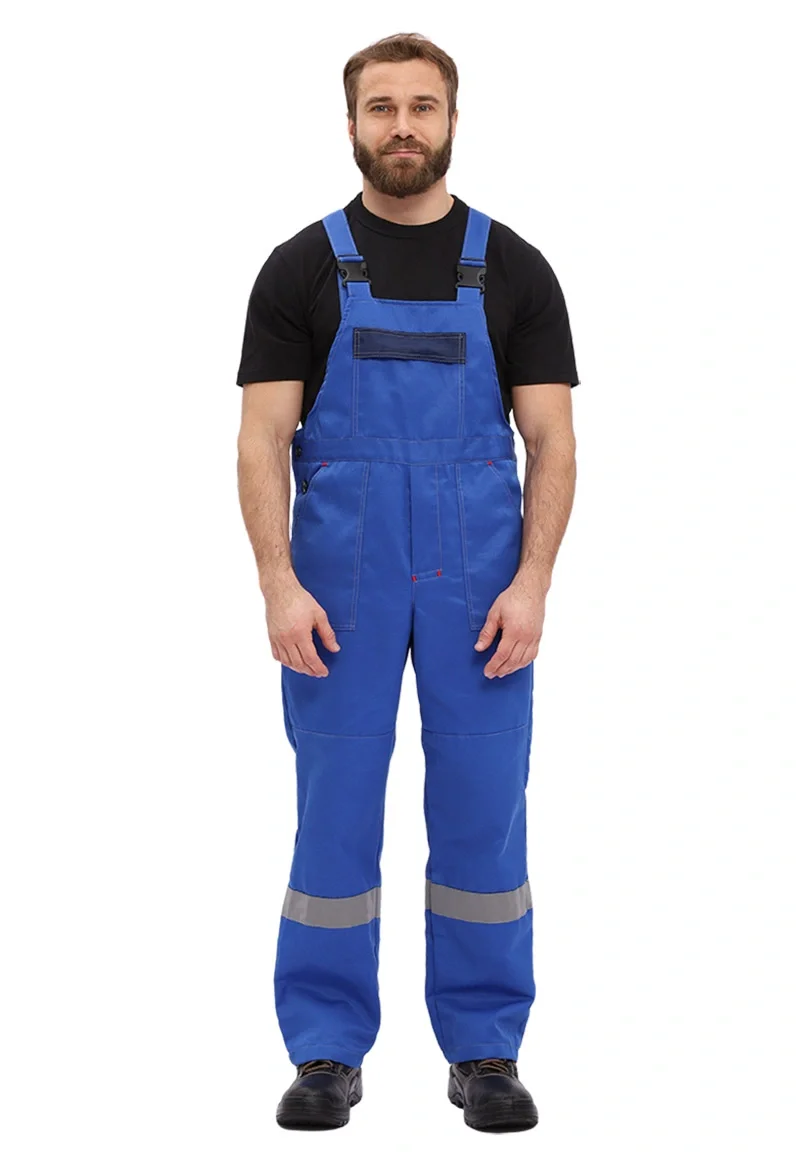 Костюм рабочий "Легион" василек/т.синий - фото 4