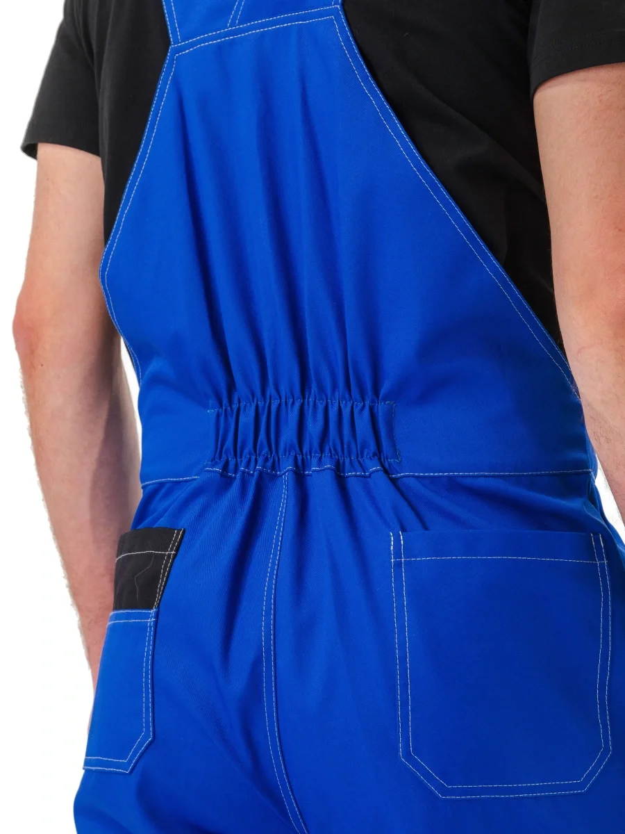 Костюм рабочий "Рольф" василёк/черный/лимон - фото 19