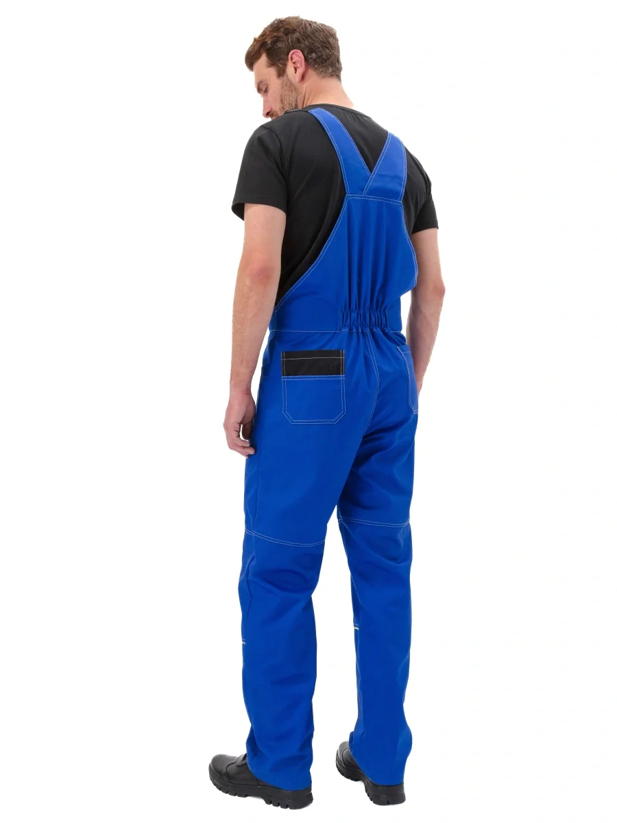 Костюм рабочий "Рольф" василёк/черный/лимон - фото 5