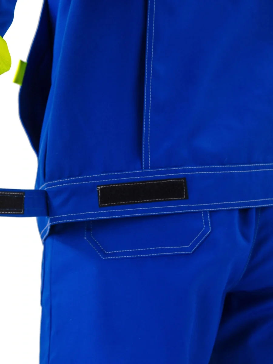 Костюм рабочий "Рольф" василёк/черный/лимон - фото 8