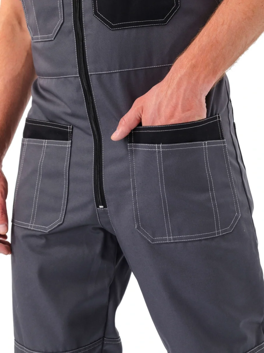 Костюм рабочий "Рольф" цвет т.серый/черный - фото 18