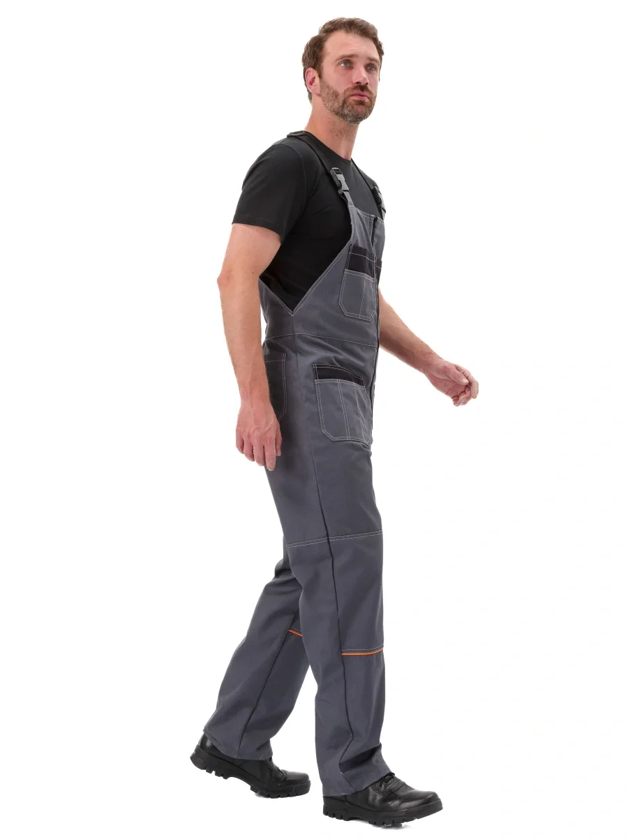 Костюм рабочий "Рольф" цвет т.серый/черный - фото 5