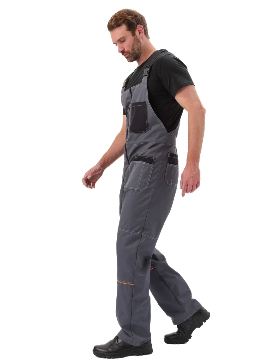 Костюм рабочий "Рольф" цвет т.серый/черный - фото 6