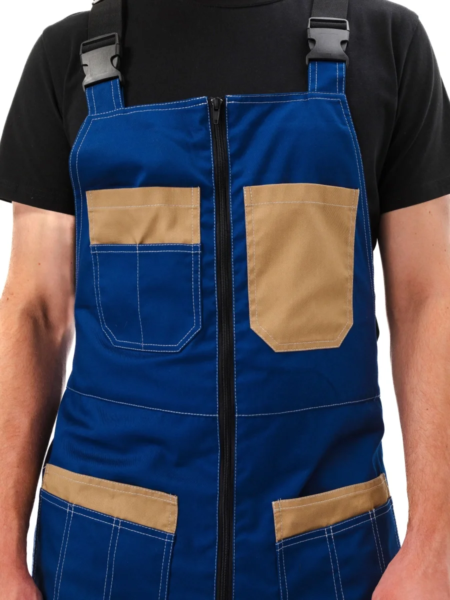 Костюм рабочий "Рольф" т.синий/бежевый - фото 17