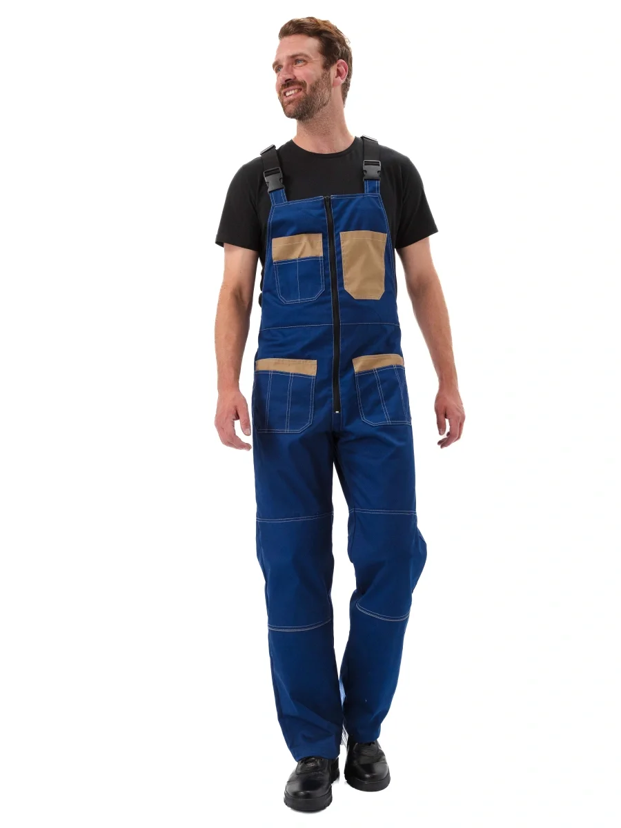 Костюм рабочий "Рольф" т.синий/бежевый - фото 5