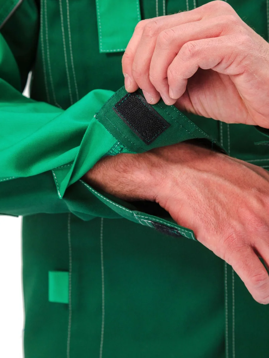 Костюм рабочий "Рольф", цвет т. зеленый/св. зеленый - фото 10