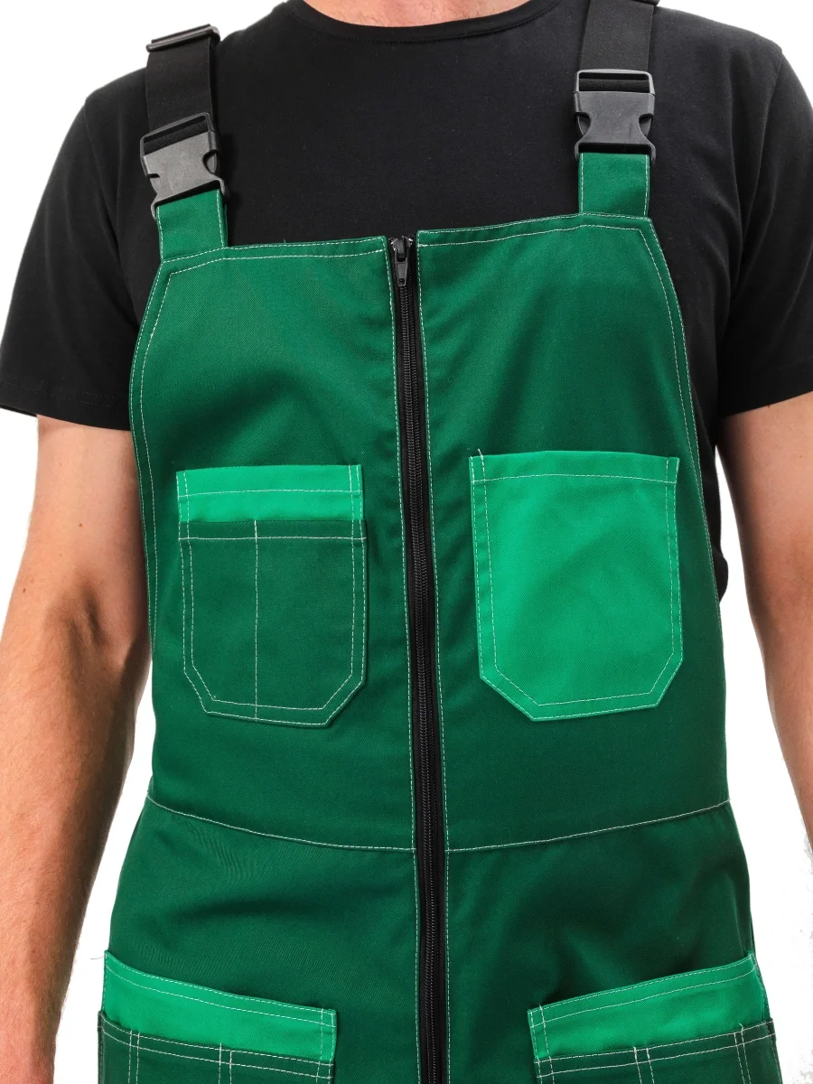 Костюм рабочий "Рольф", цвет т. зеленый/св. зеленый - фото 17