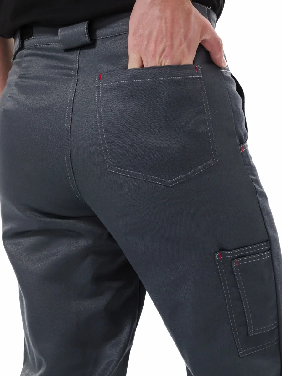 Костюм "ФАВОРИТ" куртка/брюки, цвет: Т.СЕРЫЙ/СВ.СЕРЫЙ - фото 12