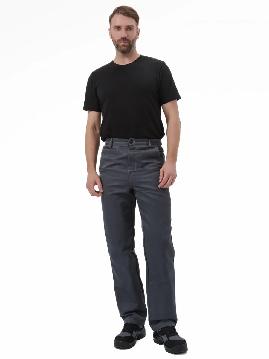 Костюм "ФАВОРИТ" куртка/брюки, цвет: Т.СЕРЫЙ/СВ.СЕРЫЙ - фото 9