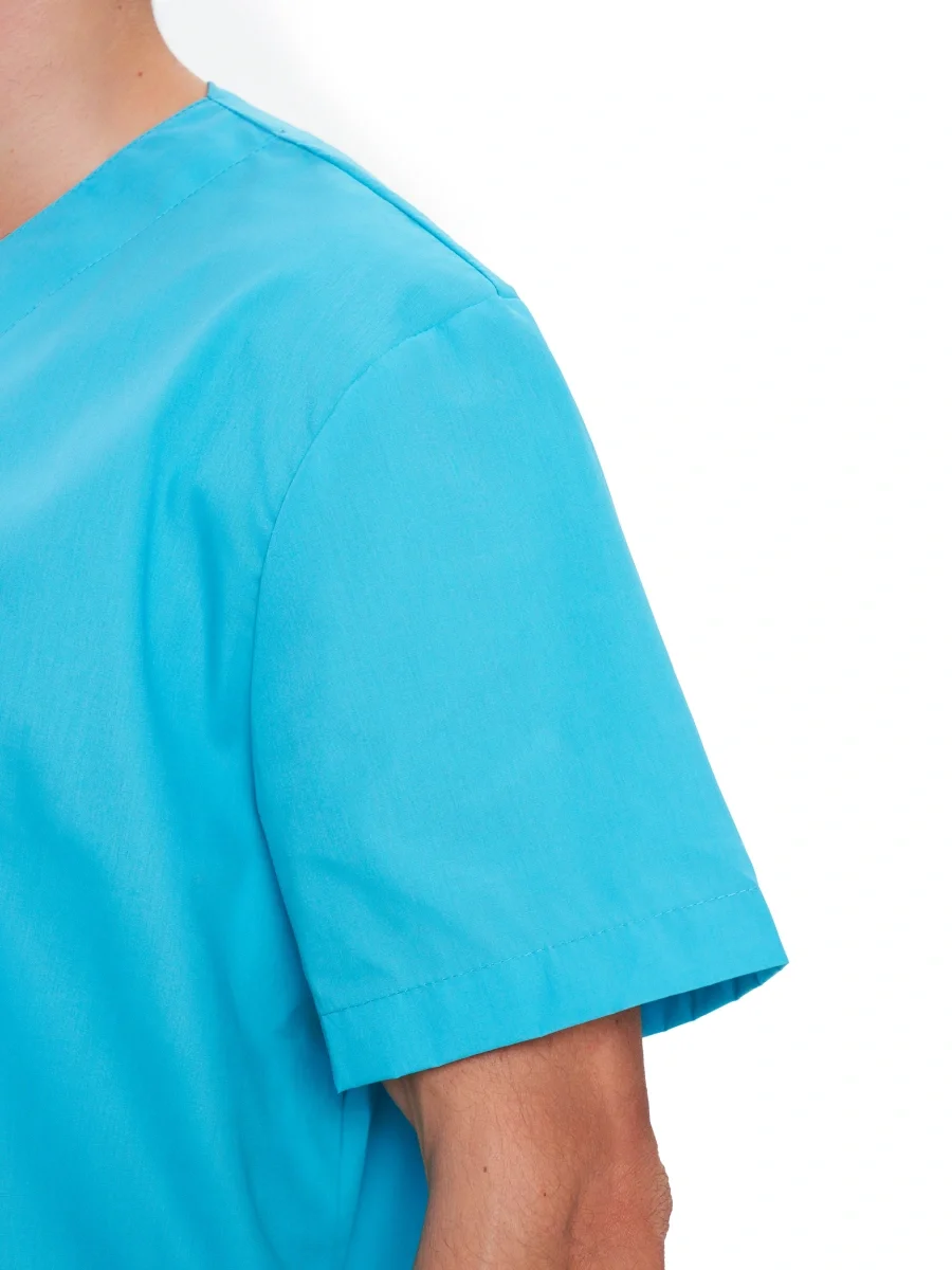 Костюм Хирургический (универсальный) бирюзовый - фото 3