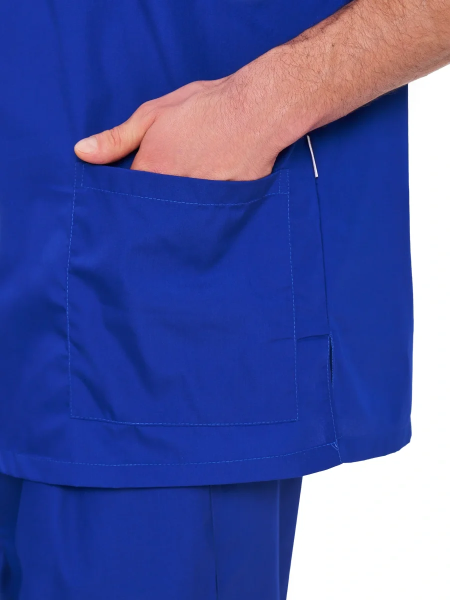 Костюм Хирургический (универсальный) васильковый - фото 11