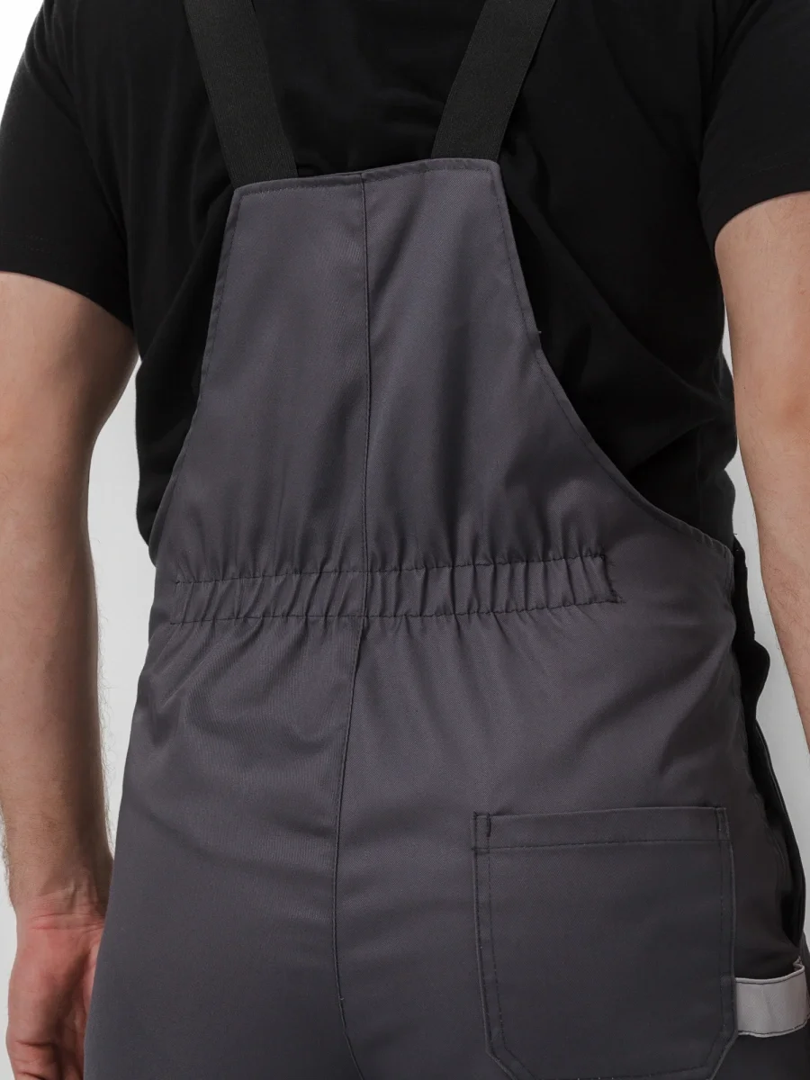 Костюм "МЕГА" куртка/полукомбинезон, цвет: Т.СЕРЫЙ/ЧЕРНЫЙ/СВ.СЕРЫЙ - фото 17