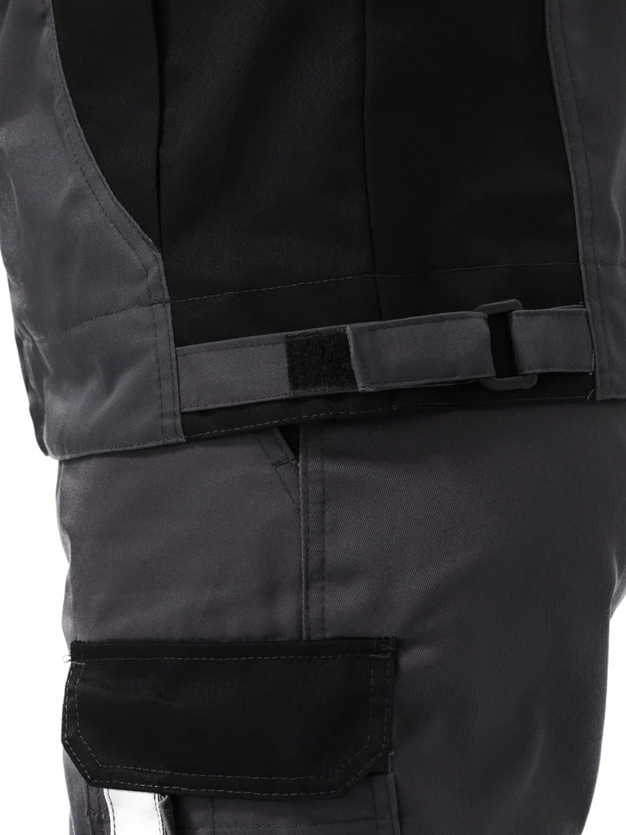 Костюм "МЕГА" куртка/полукомбинезон, цвет: Т.СЕРЫЙ/ЧЕРНЫЙ/СВ.СЕРЫЙ - фото 22