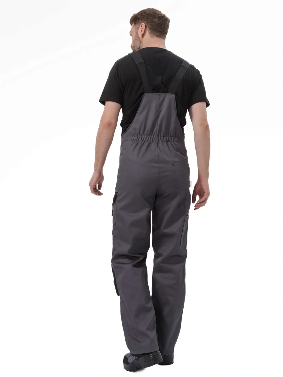 Костюм "МЕГА" куртка/полукомбинезон, цвет: Т.СЕРЫЙ/ЧЕРНЫЙ/СВ.СЕРЫЙ - фото 6