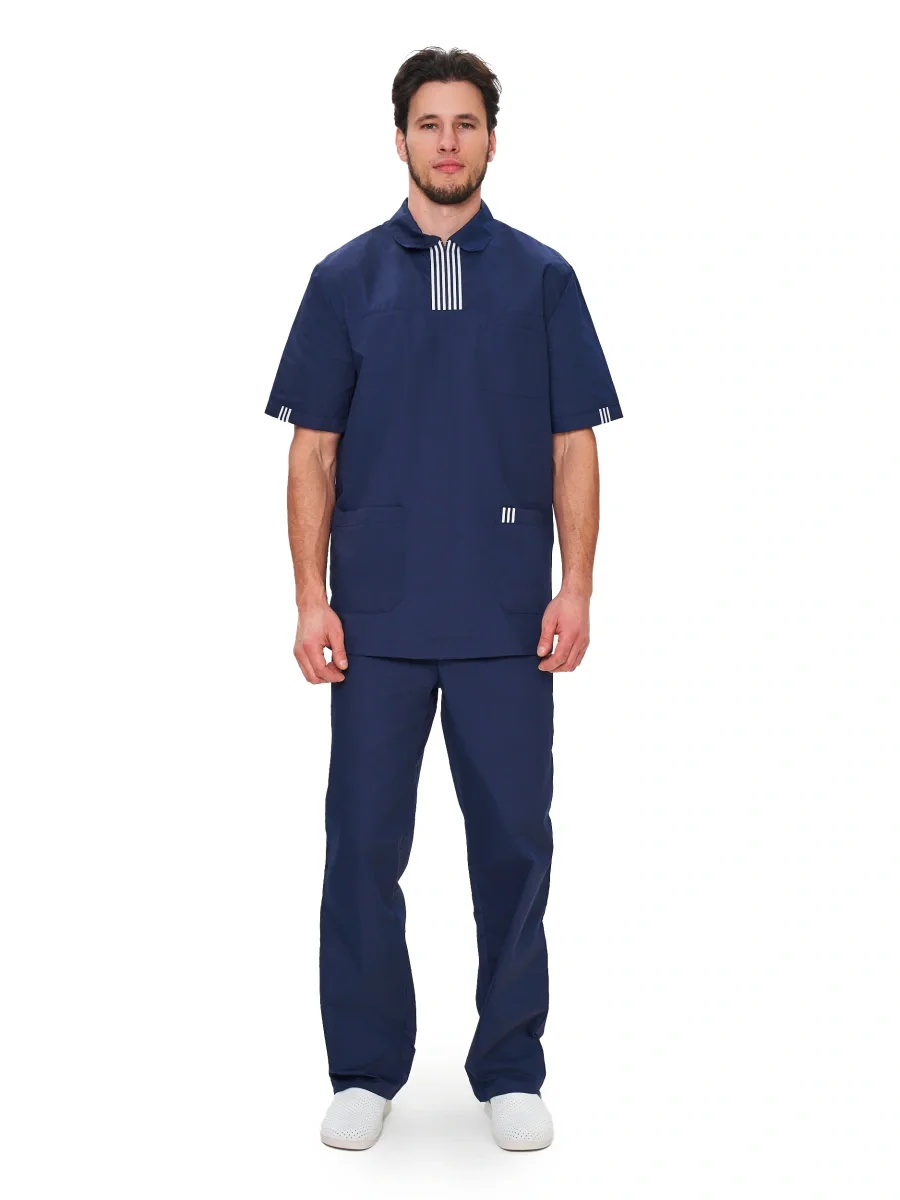 Костюм мужской "Эра" т-синий - фото 2