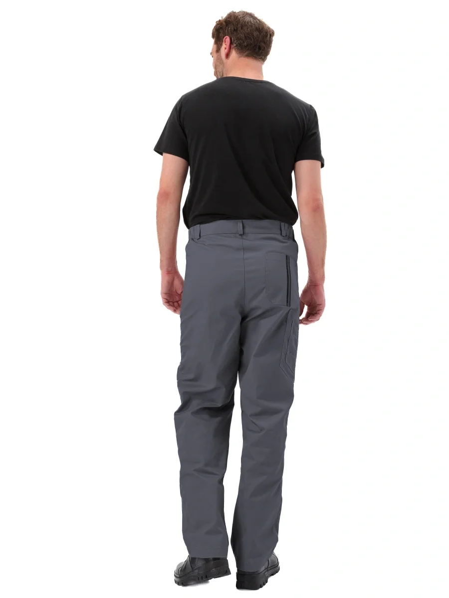 Костюм мужской "Оптимальный" летний с брюками серый/красный - фото 7