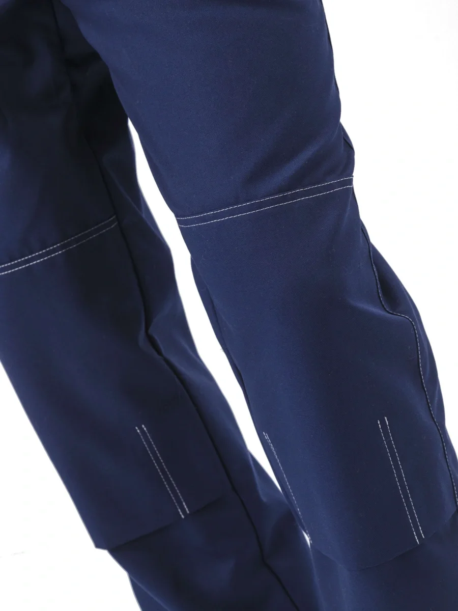 Костюм мужской "Оптимальный" летний с брюками т.синий/лимонный - фото 18