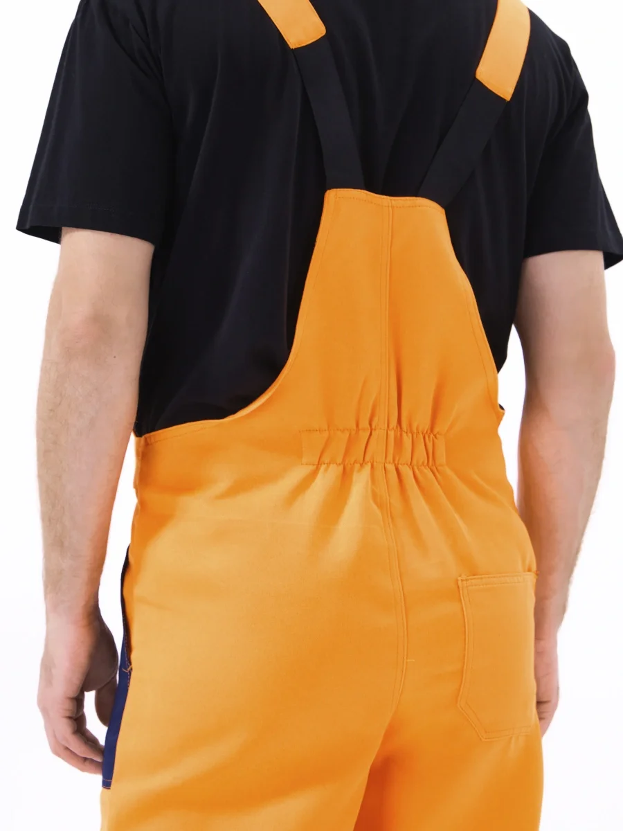 Костюм летний сигнальный Скандин куртка/полукомб. оранжевый/т.синий - фото 17