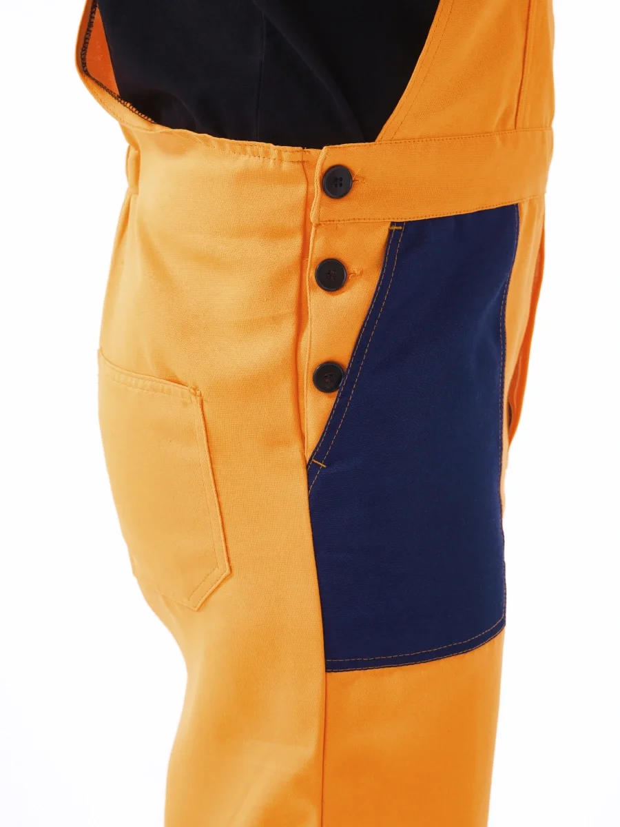 Костюм летний сигнальный Скандин куртка/полукомб. оранжевый/т.синий - фото 22