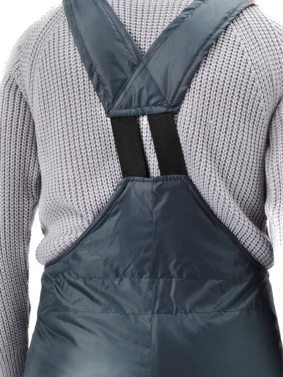 Костюм зимний "СТИМ" куртка/полукомб. цвет: т.серый/красный - фото 12