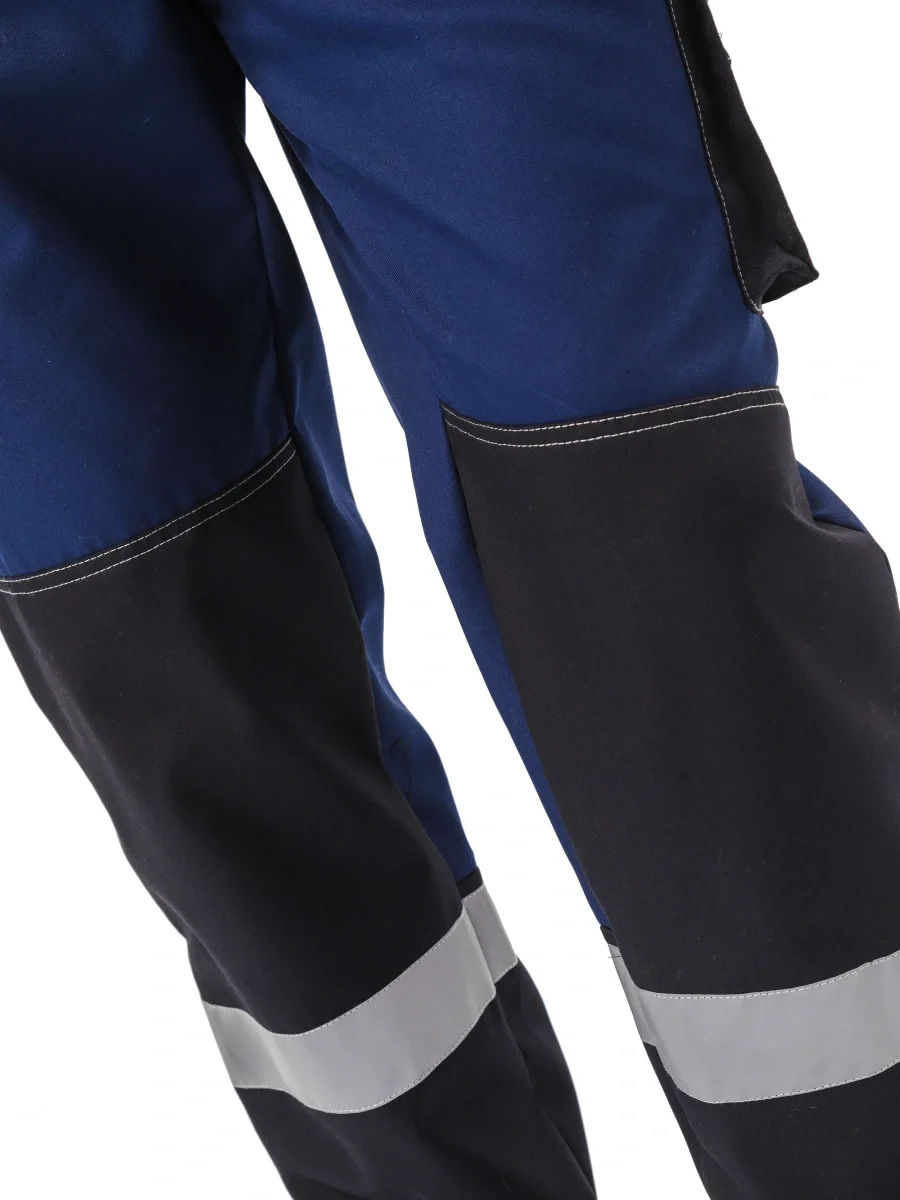 Костюм мужской "Волгарь" летний с брюками т.синий/черный - фото 19