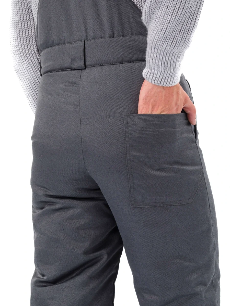 Костюм зимний "ЗИМНИК" куртка/брюки, цвет: т.серый/черный/красный - фото 9