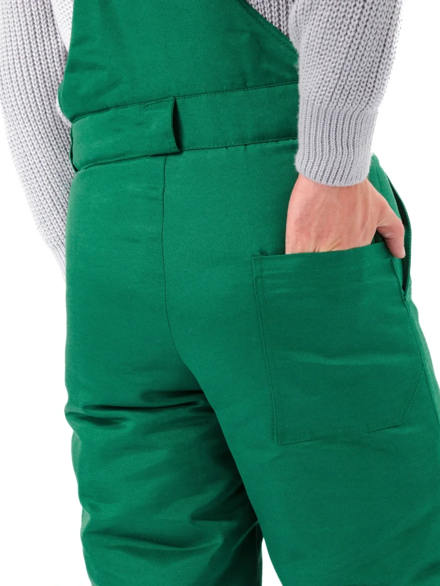 Костюм зимний "ЗИМНИК" куртка/брюки, цвет: т.зеленый/черный - фото 11