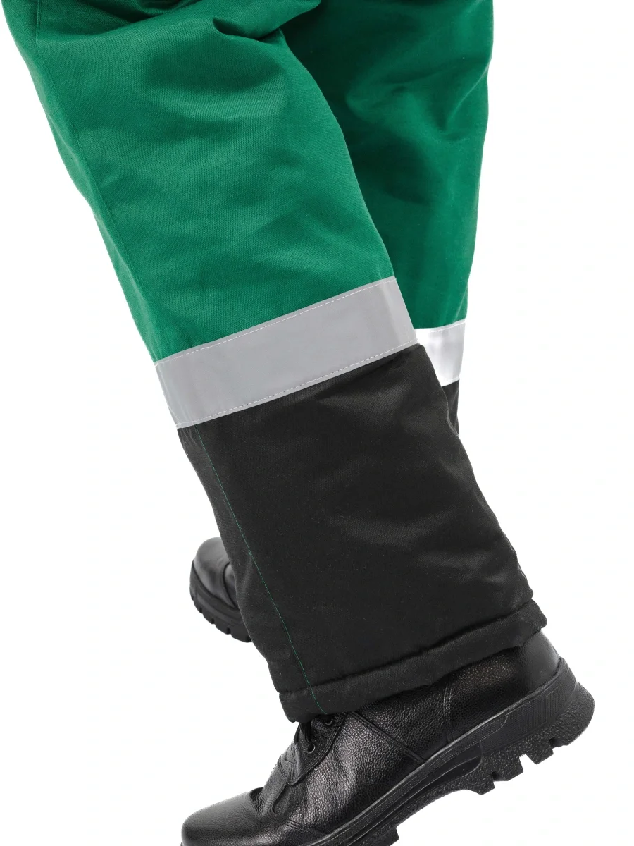 Костюм зимний "ЗИМНИК" куртка/брюки, цвет: т.зеленый/черный - фото 14