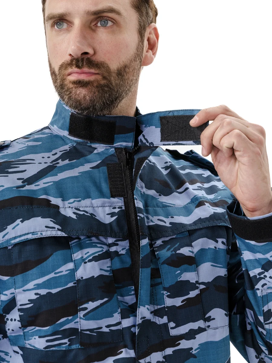 Костюм СПЕЦНАЗ куртка/брюки цвет: кмф "Серый вихрь", ткань: Рип-Стоп - фото 11