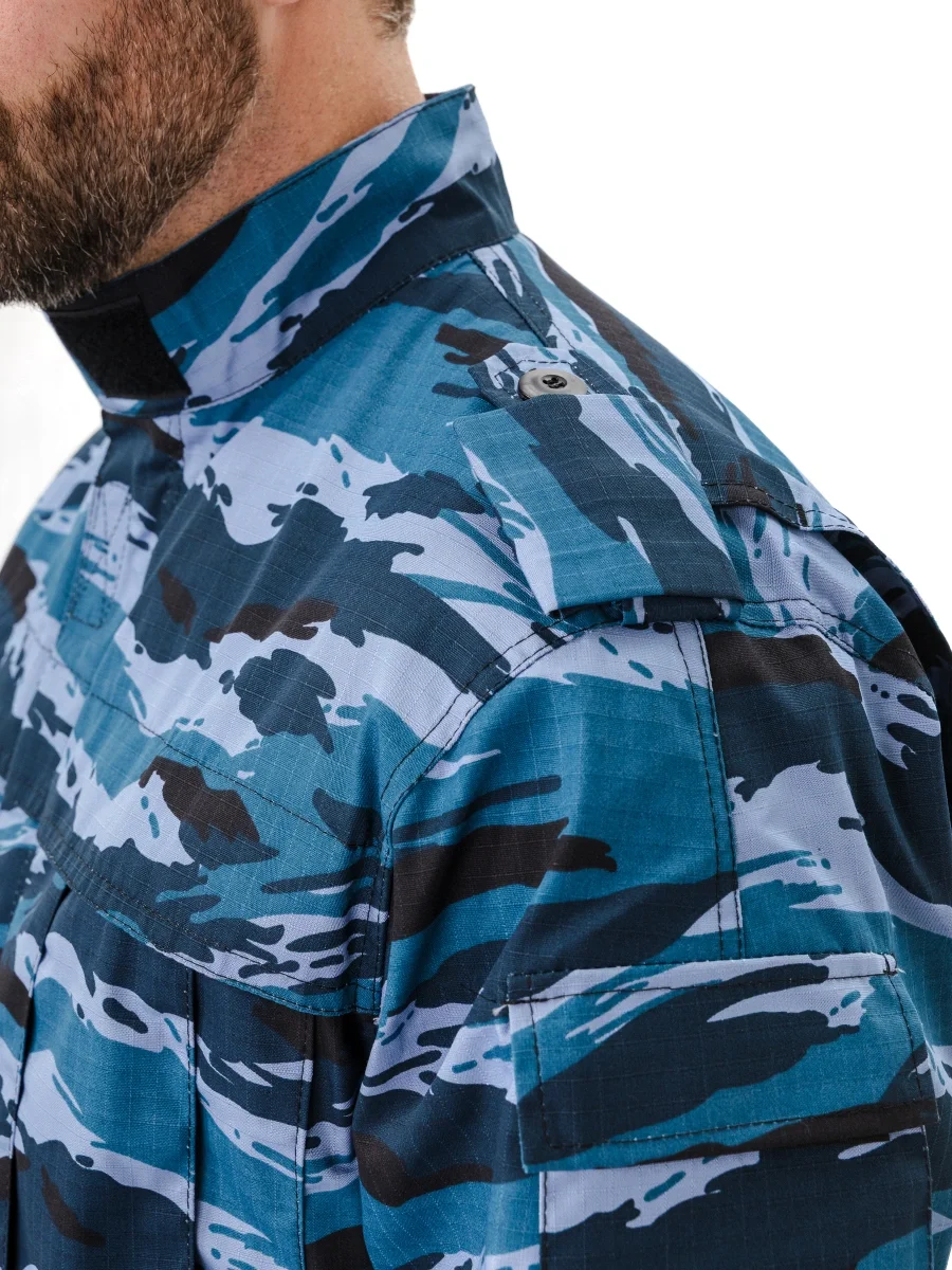 Костюм СПЕЦНАЗ куртка/брюки цвет: кмф "Серый вихрь", ткань: Рип-Стоп - фото 12