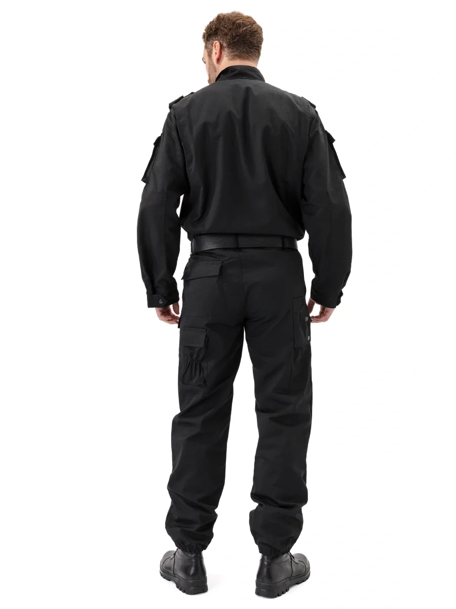 Костюм СПЕЦНАЗ куртка/брюки цвет: черный, ткань: Рип-Стоп - фото 6